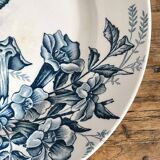 Badonviller ironstone dessert plates "Virginia Jasmine"
