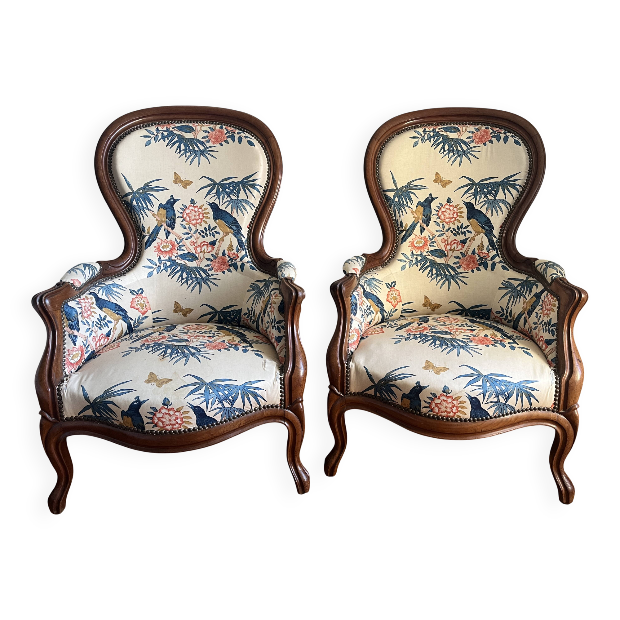 Voltaire armchairs