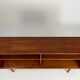 Mid-century teak sideboard shelf by Franzmeyer Möbel vintage 60s