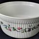 Large soufflé dish in Paris porcelain