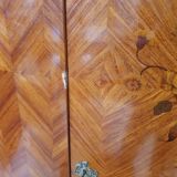 Armoire 2 portes marqueterie