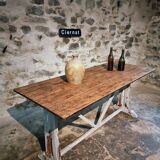 Table bistrot / de travail française ancienne, vers 1920