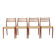 4 of 8 Niels Otto Møller Model 78 Dining Chairs | Danish Teak 1960s Vintage