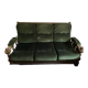 Velvet sofa bed