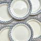 6 flat plates iron earth salins