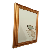 Vintage gold mirror beveled glass 47.5*37.5