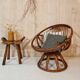 Rattan armchair