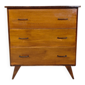 Commode vintage pieds compas
