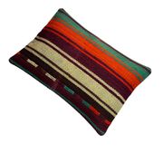 Housse de coussin kilim turc vintage, 30 x 50 cm