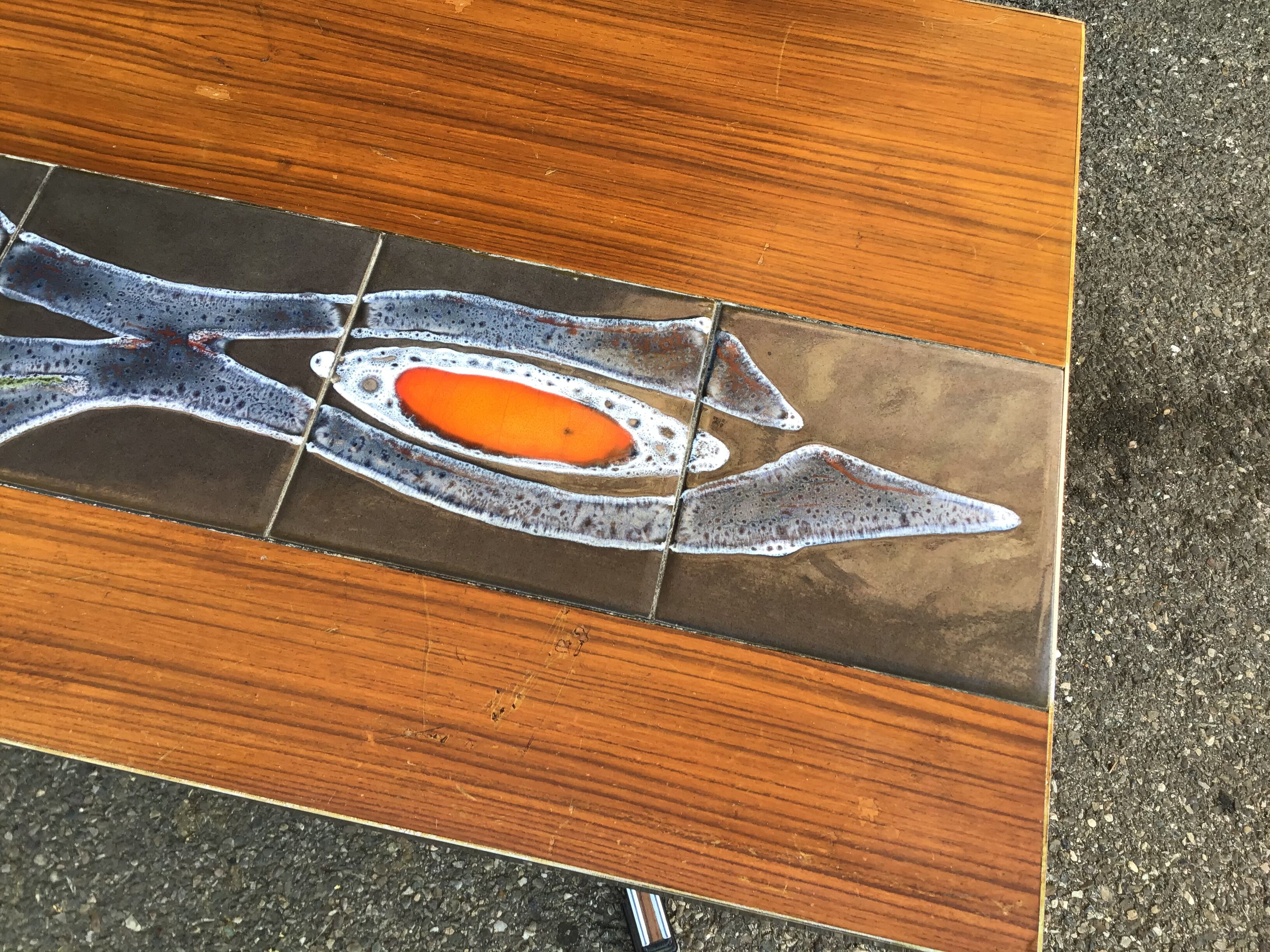 Vintage mid-century coffee table