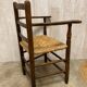 Fauteuil paillé
