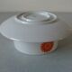 Old saucière bowl décor big orange flower 1970s Winterling Bavaria