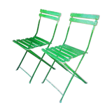 2 old garden chairs
