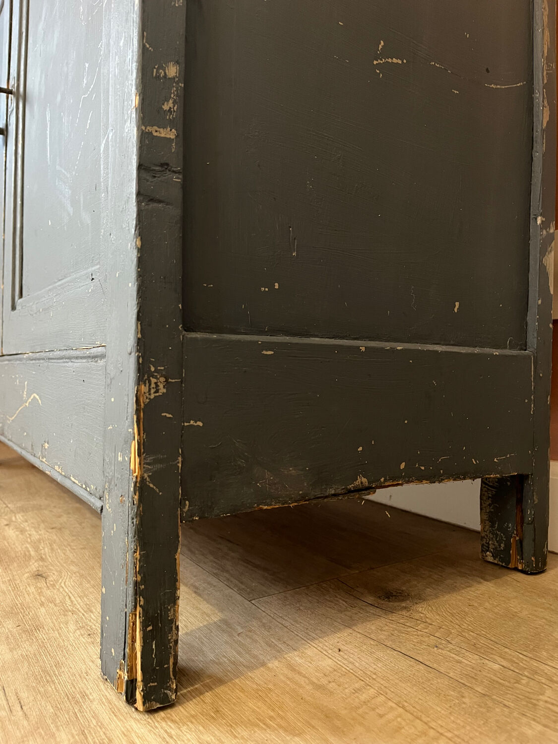 Slate blue Parisian buffet