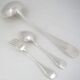 Christofle Baguette Fidélio antique 12 place settings + ladle, 25 pieces silver-plated metal