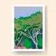 Bois Rouge - Limited edition art print (A3)