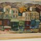 Original Swedish oil on canvas from the mid-century by Bertil Wahlberg.