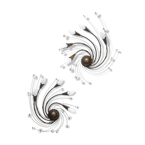 Paire d'appliques italiennes