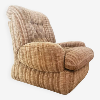 Vintage velvet armchair