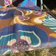 70s folding camping chairs, patio garden chairs