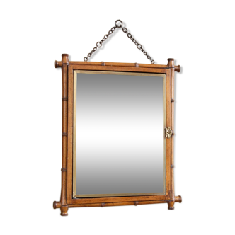 LB Patented tryptic barber mirror 28x33cm