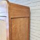 Renovated old oak cabinet, walnut magnifying glass and canning