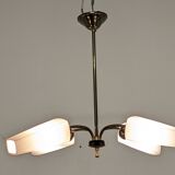 4-light chandelier from the 50s/60s