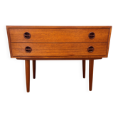 Scandinavian teak commode Denmark 1960s
