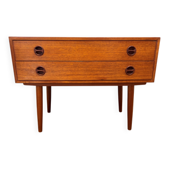 Scandinavian teak commode Denmark 1960s