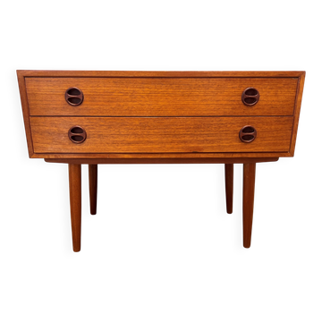 Scandinavian teak commode Denmark 1960s