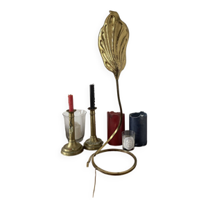 Lampe design en laiton - carlo