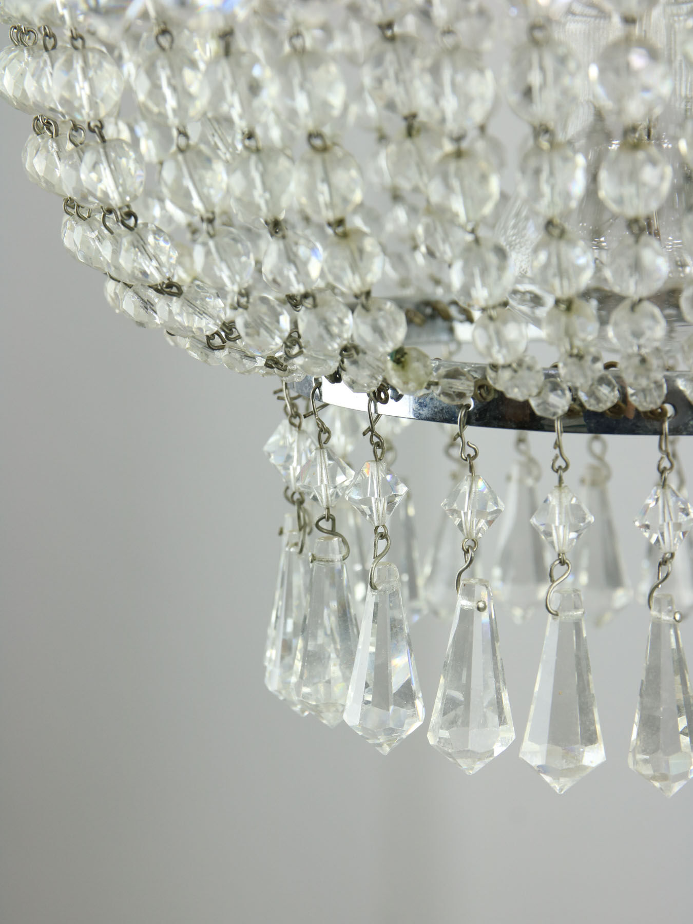 Mid-century Viennese Crystal Chandelier