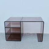 Plexiglass desk