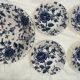 Dessert service set Johnson Brothers - Rose Chintz Blue
