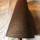 Teak and brass table lamp 60s