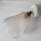 Art Deco wall lamp in porcelain and glass