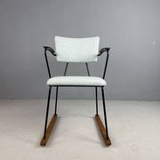 Rare Kembo rocking chair by WH Gispen, 1950s Netherlands