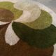 Xl psychedelic high pile rya rug desso netherlands, 1970s