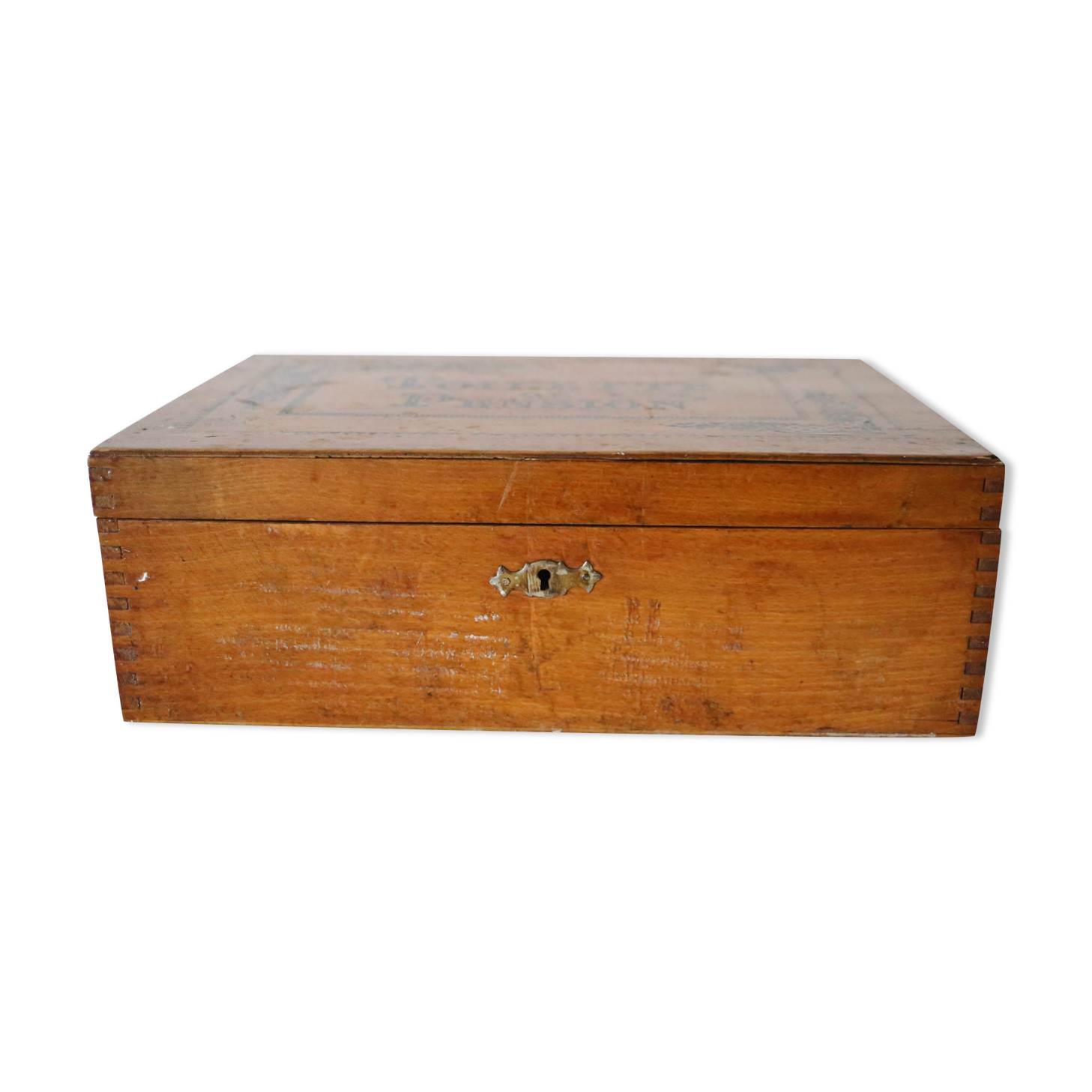 Wooden box pension's toilet, 1920