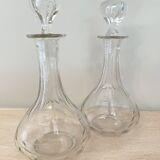 Pair of enamel graduation topettes