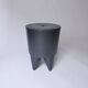 tabouret noir design Philippe STARCK vintage. 1970 1980
