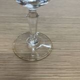 Set of 5 engraved glasses