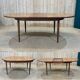 Oval table from the 70s of the G-plan brand with a butterfly extension