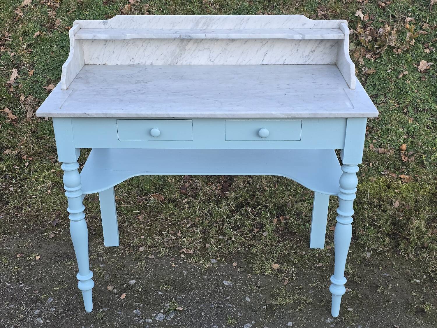 Marble top dressing table old white marble top dressing table