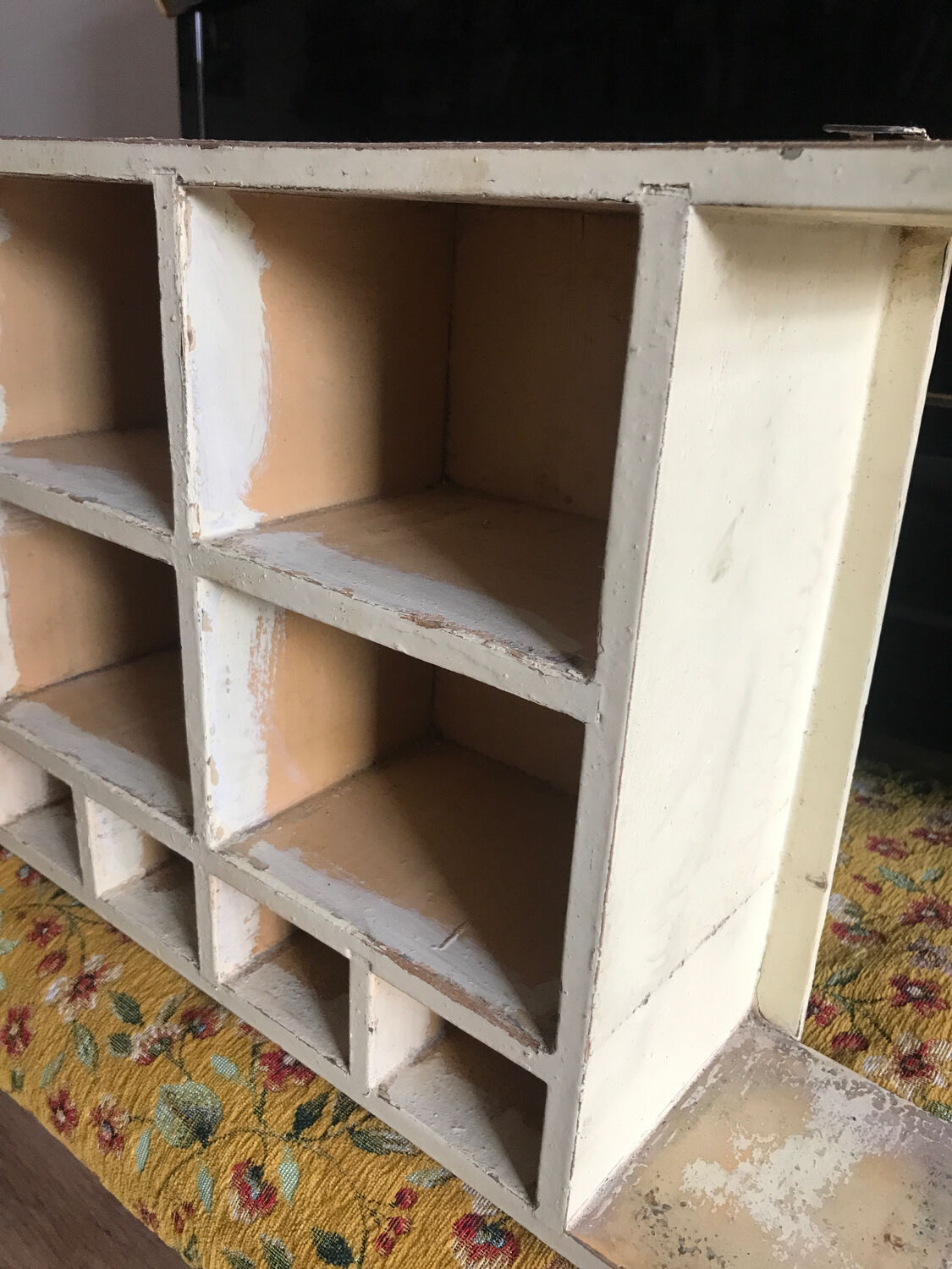Vintage solid wood shelf