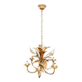 “Calla Lily” Chandelier by Hans Kögl, Hollywood Regency, c. 1970,