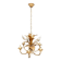 “Calla Lily” Chandelier by Hans Kögl, Hollywood Regency, c. 1970,
