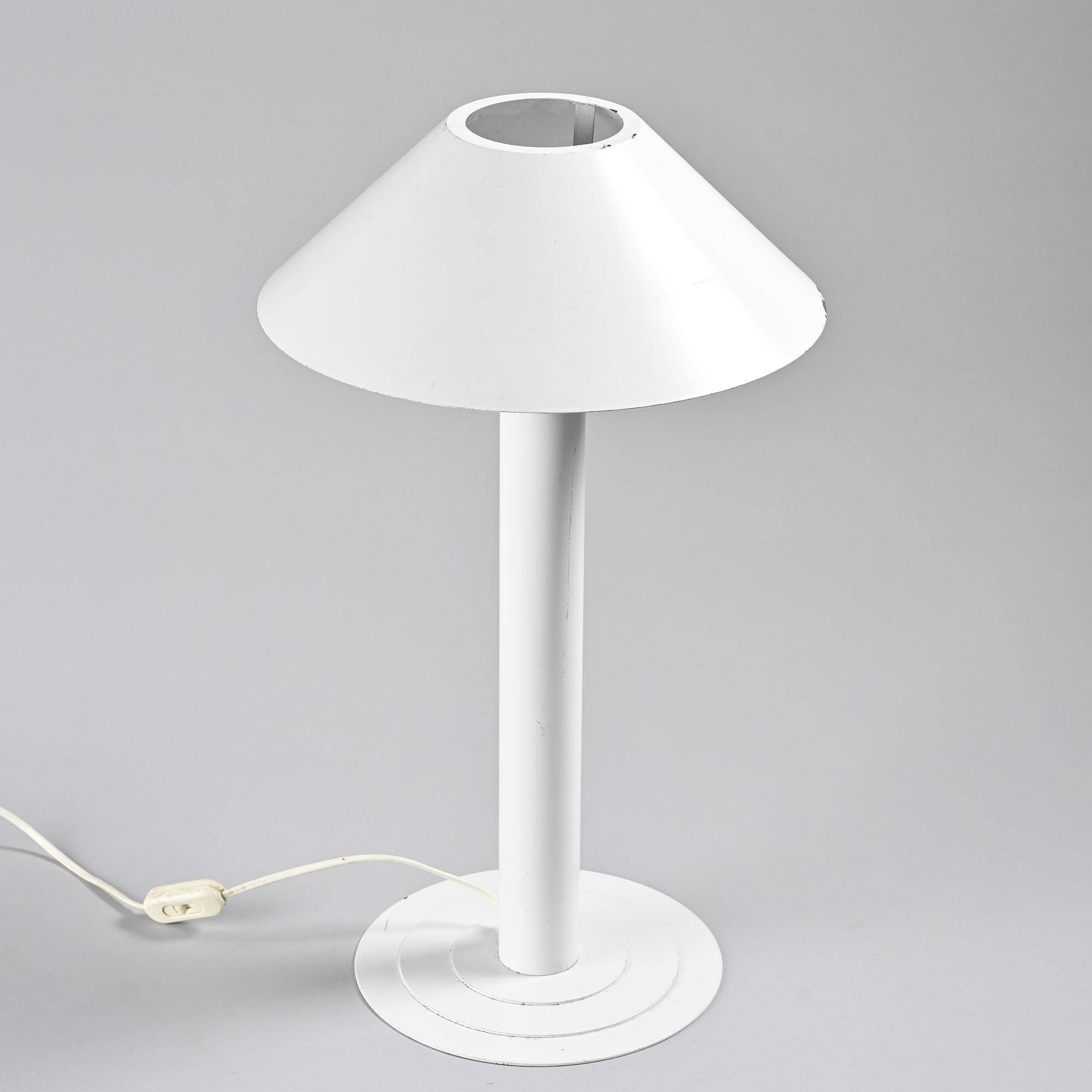 Table lamp by Bent Karlby for Lyfa, circa 1980.