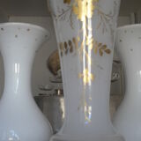 Triptych of vases signed