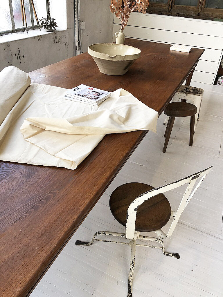 4m XXL oak farm table